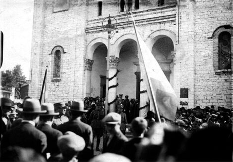 Φωτογραφία του Παλαιού Ναού από το 1926